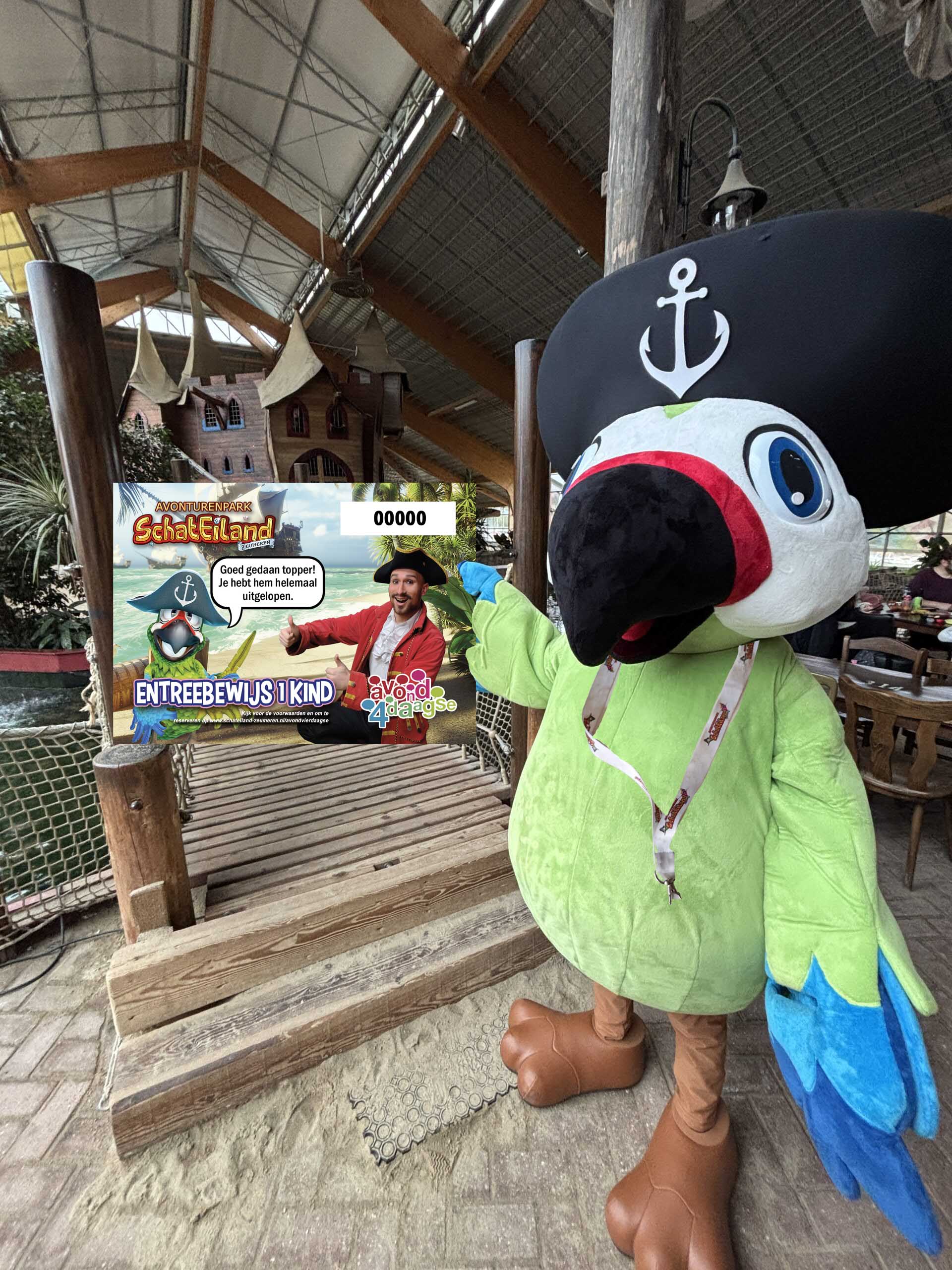 Springkussen op Schateiland