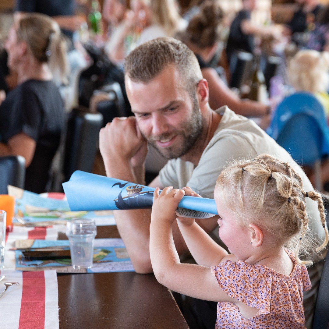 schateiland zeumeren ouder met dochter