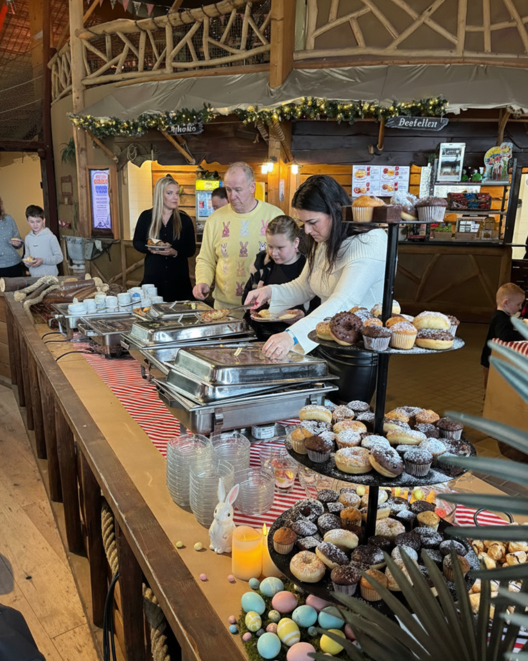 Buffet bij de leukste paasbrunch met kinderen
